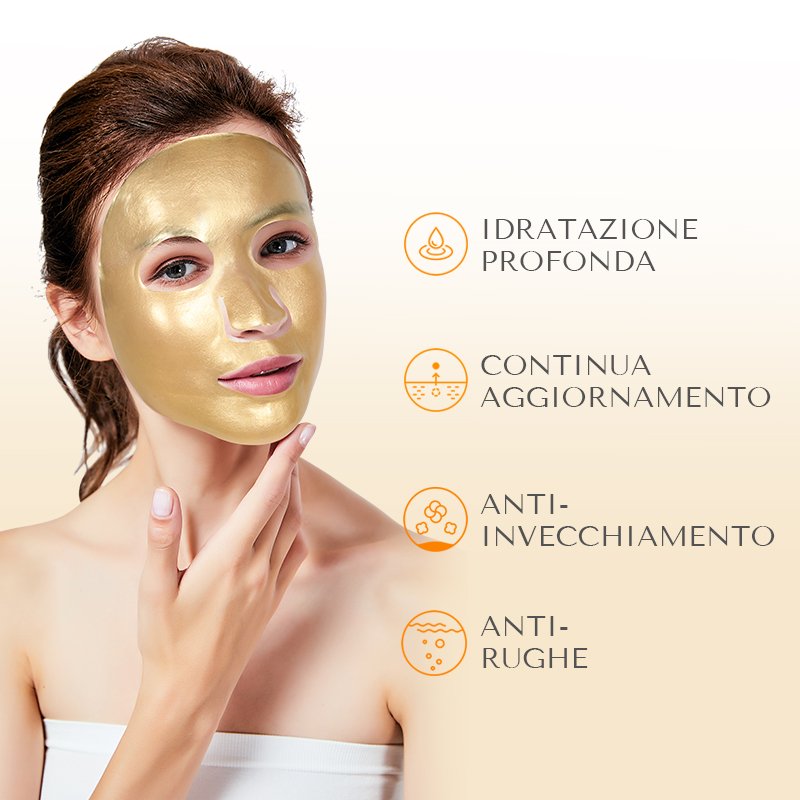 24K Golden Hydrogel Facial Mask - 4